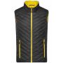 Men's Lightweight Vest - black/yellow - S