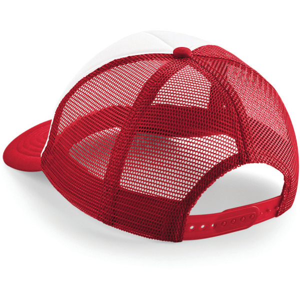 Vintage Snapback Trucker Classic Red / White One Size