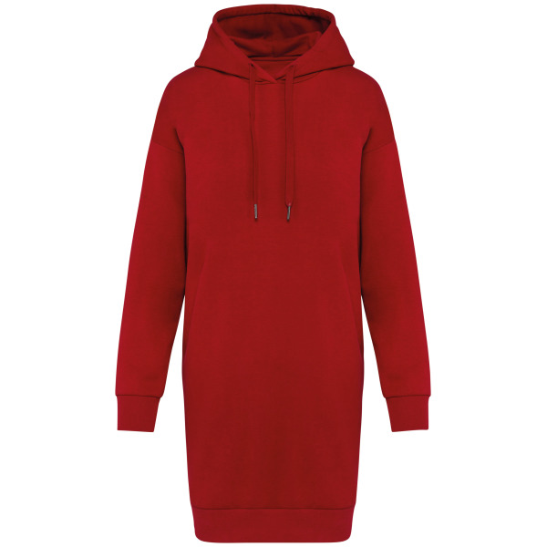 Sweaterjurk -300 gr/m2 Hibiscus Red XL