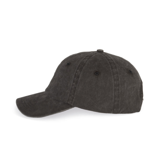 Vintage-Kappe - Dad cap Washed Black One Size