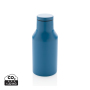 RCS gerecycled roestvrijstalen compacte fles, blauw