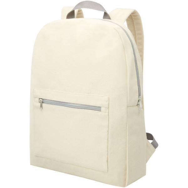Recycled cotton and polyester backpack 10L