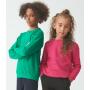 AWDis Kids Sweatshirt, Dusty Pink, 7-8, Just Hoods