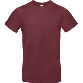 #E190 Men's T-shirt Burgundy XS