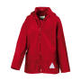 Junior Waterproof Jacket/Trouser Set - Red - S (5-6/116)