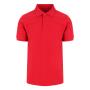 AWDis Stretch Piqué Polo Shirt, Red, XXL, Just Polos