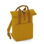BagBase Twin Handle Roll-Top Backpack, Mustard, ONE, Bagbase