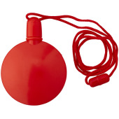 Blubber rund behållare för såpbubblor - Röd