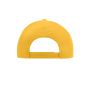 MB6118 Brushed 6 Panel Cap - yellow - one size