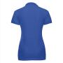 Ladies Fitted Stretch Polo, Azure Blue, L, RUS