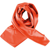 Satijnen sjaal Orange One Size