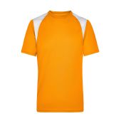 Men's Running-T - orange/white - 3XL