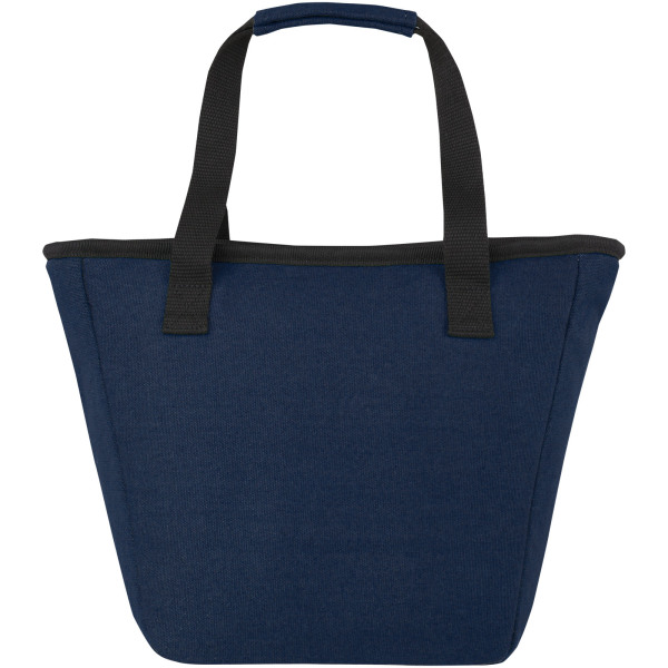 Joey 9-can GRS recycled canvas lunch cooler bag 6L - Navy