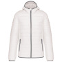 Men's lightweight hooded padded jacket White XL