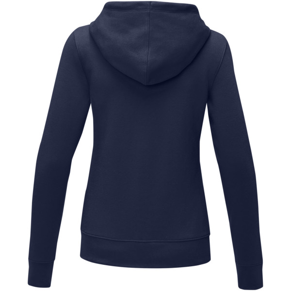 Theron dames hoodie met ritssluitng - Navy - 4XL