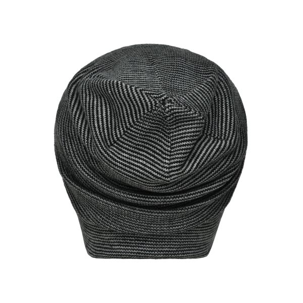 MB7118 Casual Long Beanie - silver/black - one size