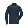 Ladies' Knitted Workwear Fleece Jacket - SOLID - - navy/navy - M