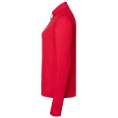 Ladies' Sports  Shirt Half-Zip - red - XS