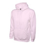 Ladies Deluxe Hooded Sweatshirt - XS - Pink