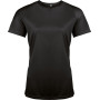 Functioneel damessportshirt Black XS