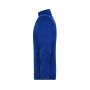 Men's Knitted Workwear Fleece Jacket - SOLID - - dark-royal-melange/navy - 6XL