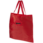 Takeaway opvouwbare polyester draagtas 8L - Rood
