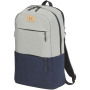 Cason 15" laptop rugzak 17L - Navy/Licht grijs