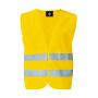 Basic Safety-Vest Duo-Pack - Yellow - One Size (2XL)