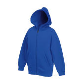 Kids Classic Hooded Sweat Jacket - Royal Blue - 128 (7-8)