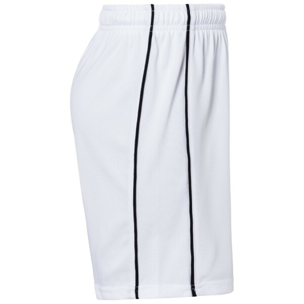 Basic Team Shorts Junior - white/black - XS