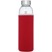 Bodhi 500 ml drikkeflaske af glas - Rød