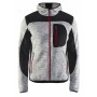Gebreid vest met softshell