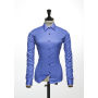 J.H&F Green Bow 01 Woman shirt Mid blue XXL