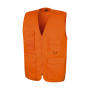 Safari Waistcoat - Orange - S