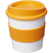 Americano® Primo 250 ml beker met grip - Wit/Oranje