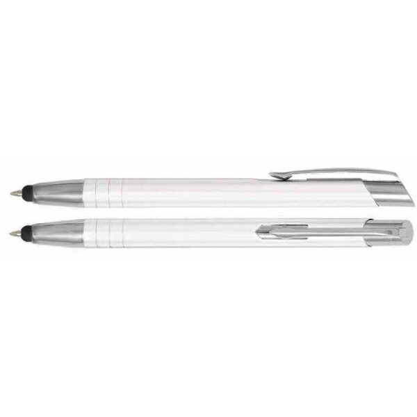 Aluminium Touch pen Stylus wit
