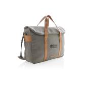 Canvas laptop tas PVC vrij, grijs