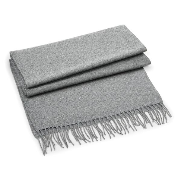 Classic Woven Scarf - Heather Grey