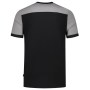 T-shirt Bicolor Naden 102006 Black-Grey 8XL