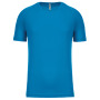 Functioneel sportshirt Aqua Blue 3XL