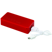 Powerbank TOP ENERGY rood