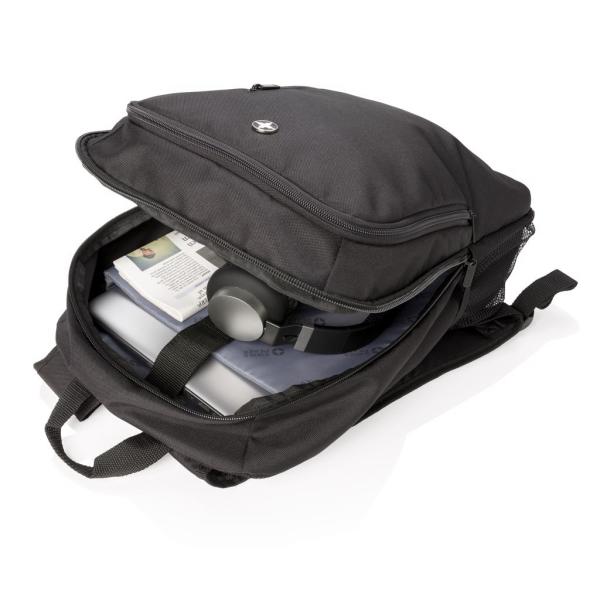 17” business laptop backpack, black