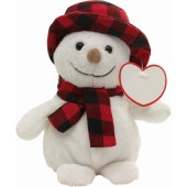 Pluche sneeuwpop JOHANN