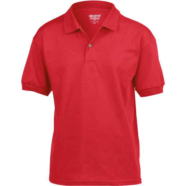 Dryblend Classic Fit Youth Jersey Polo Red L