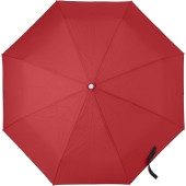 Pongee paraplu Jamelia rood