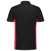 Poloshirt Bicolor 202004 Black-Red 8XL