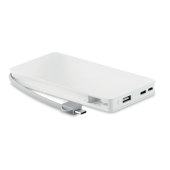 GREY CHARGER - 5000 mAh draadloze powerbank GREY CHARGER - 5000 mAh draadloze powerbank