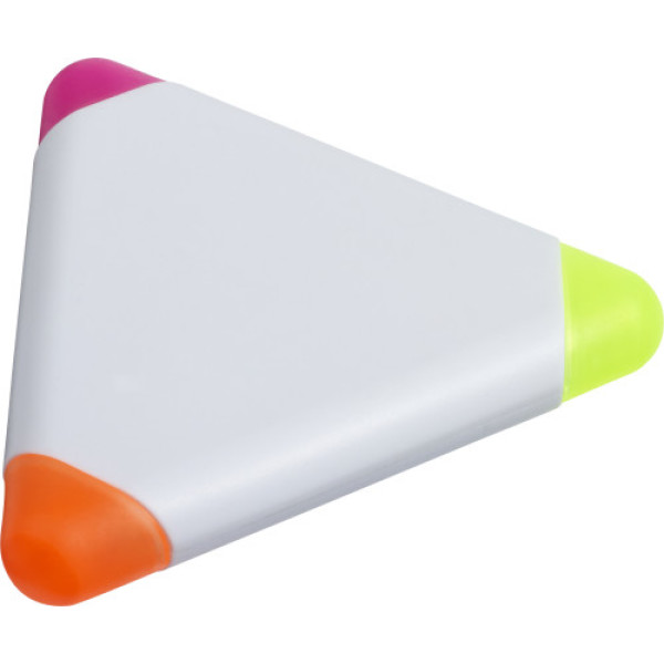 ABS text highlighter Mica white