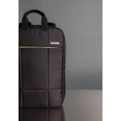 Soho business RPET 15.6" laptop tas PVC vrij, zwart