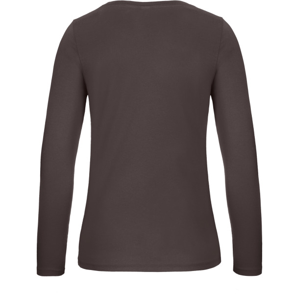 #E150 Ladies' T-shirt long sleeves Bear Brown XXL